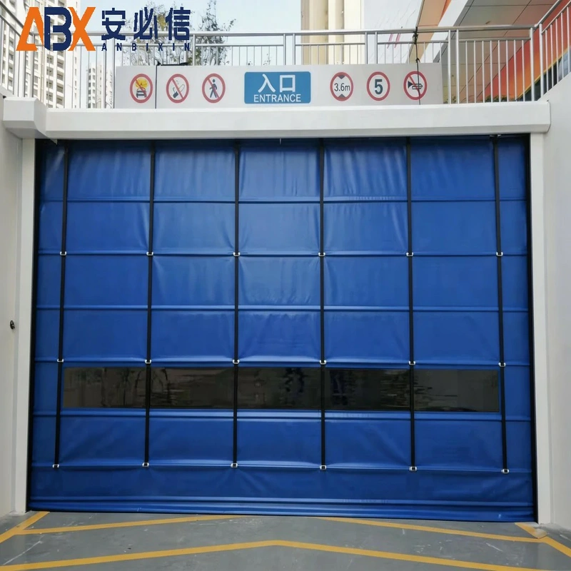 包头PVC堆积门